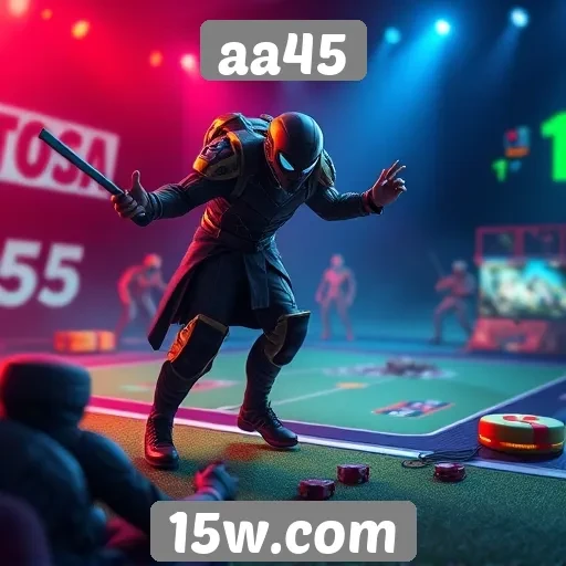 aa45 inaugura nova plataforma de jogos online