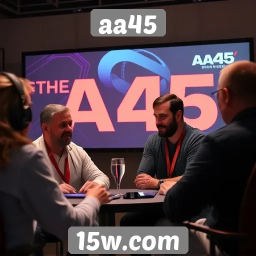 Entrevista com desenvolvedores do site aa45