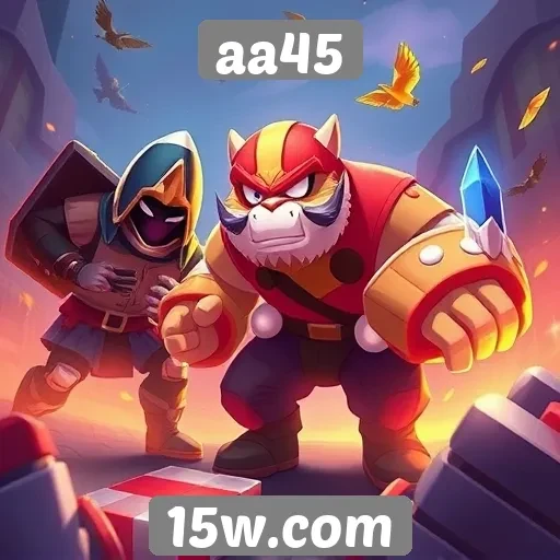 Recursos de jogos populares disponíveis no site aa45